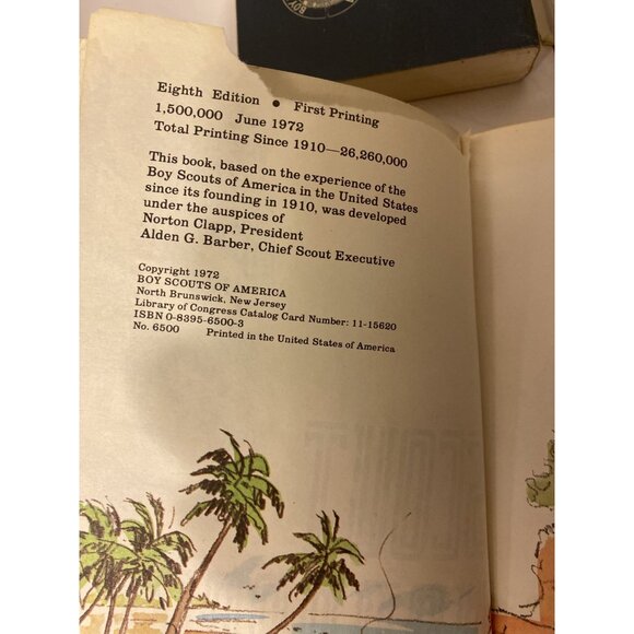Mixed Lot 4 BSA Scout First Aid Scoutmaster Cub Books Manuals Training Vtg 1970s - Picture 9 of 16